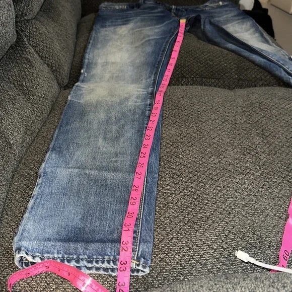 Diesel Blue Eyecons 0845L 2015/2nd Edition Buster Jean label 30x32 measure 32x33 - Picture 10 of 10